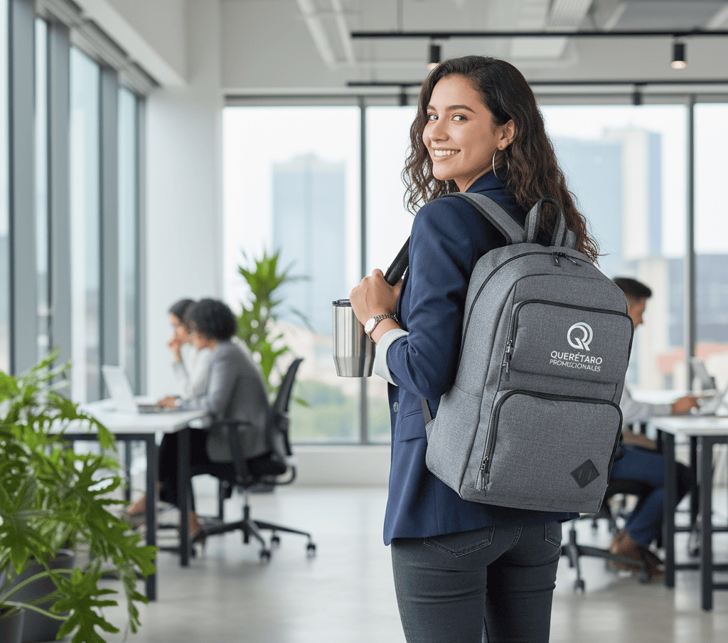 Mochilas promocionales, bolsas ecologicas, mochilas para almuerzo y mucho más con tu logotipo impreso