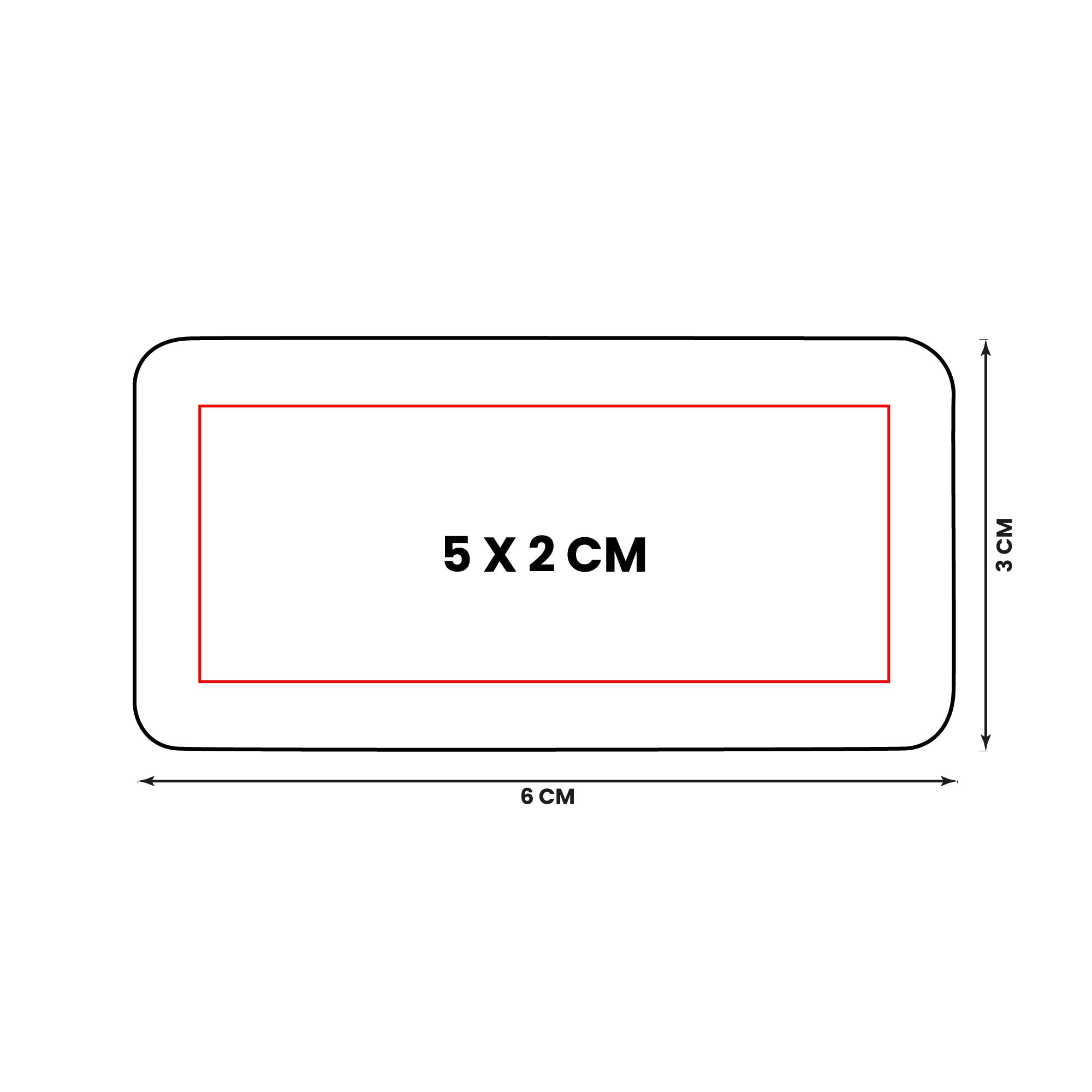 PLACA METÁLICA CON GRABADO MD - ACC 006 OX