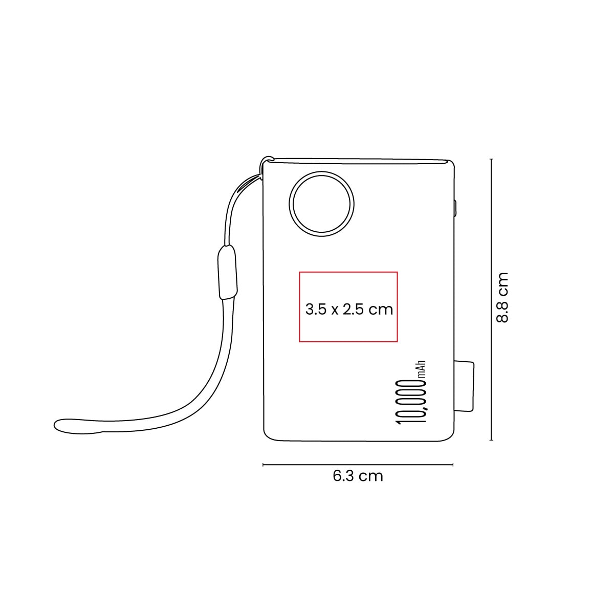 POWER BANK MUSK - CRG 064 - Imagen 2