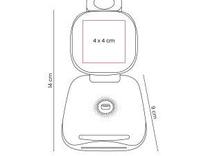 MULTICARGADOR INALÁMBRICO ORANO - CRG 070 N