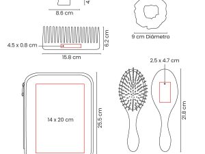 SET PARA CABELLO VLASY - DAM 071 BE