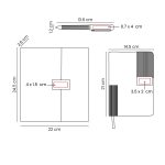 SET DE LIBRETA DICKENS - HL 9106 N - Imagen 2