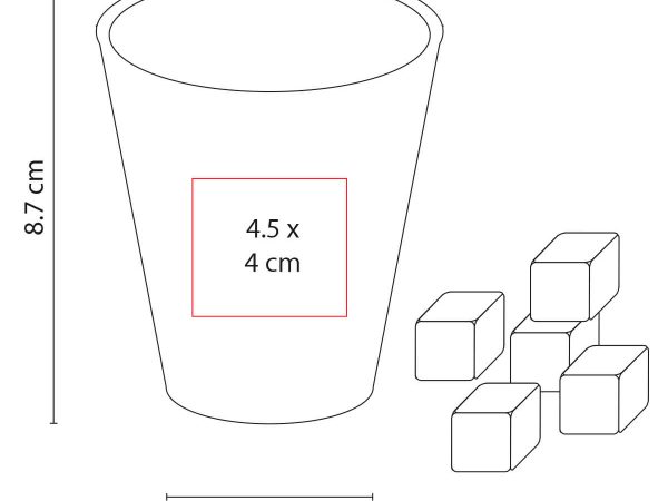 CUBILETE KENTAUR - JM 021