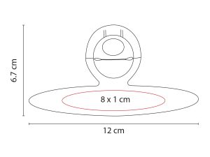 BASE IMANTADA ZAIRE - KTC 017 B