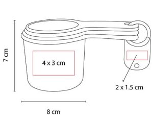 TAZA MEDIDORA ZARY - KTC 025 B