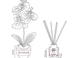 SET DECORATIVO FIORA - KTC 978 B