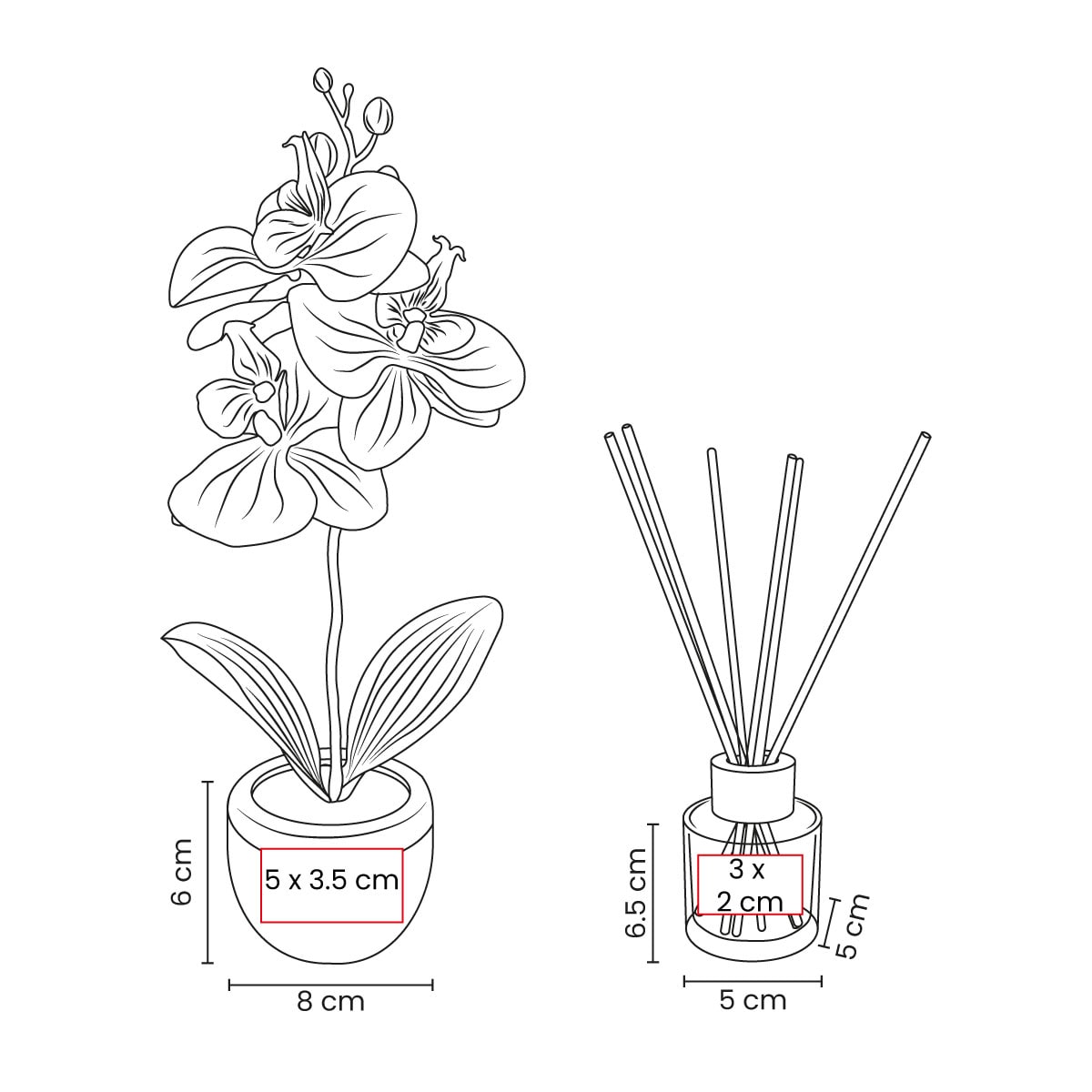 SET DECORATIVO FIORA - KTC 978 B