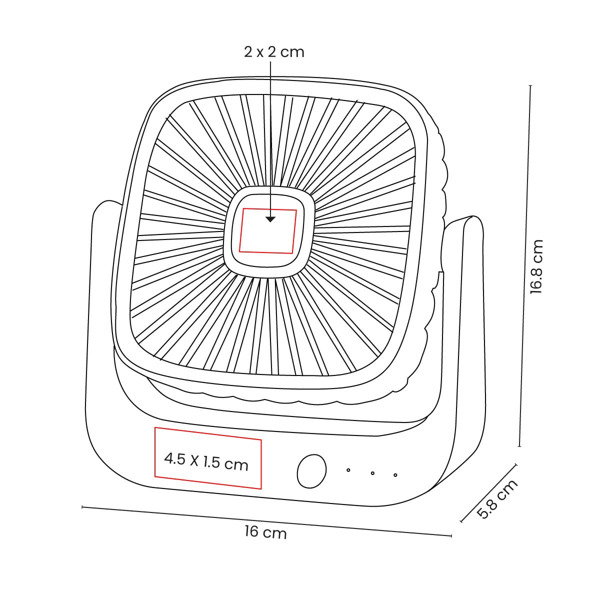 VENTILADOR SCOUT - LAP 012 B
