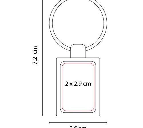 LLAVERO SQUARE - M 63282