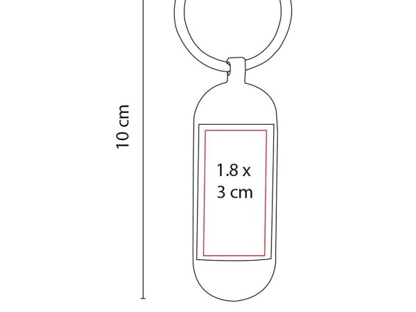 LLAVERO DELICO - M 6870 BE