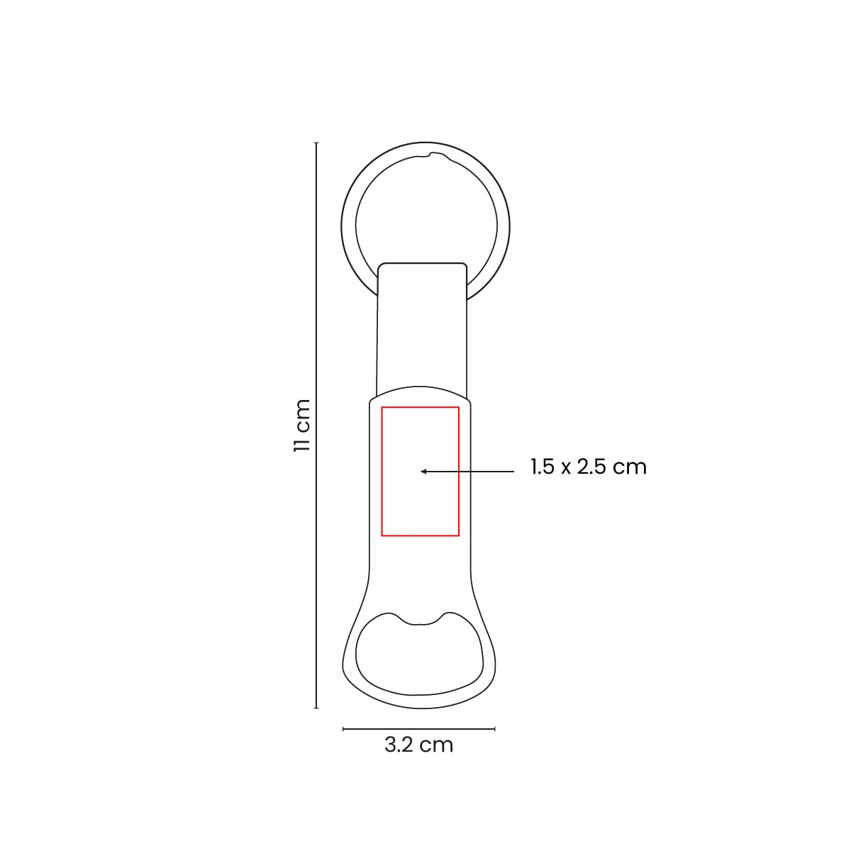 M-7480-vector LLAVERO KLUC - M 7480 N - Image 1