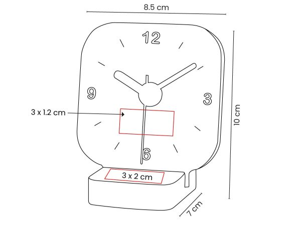 RELOJ TEMPS - MK 015 C