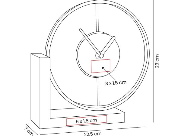 RELOJ OCEL - MK 016 C