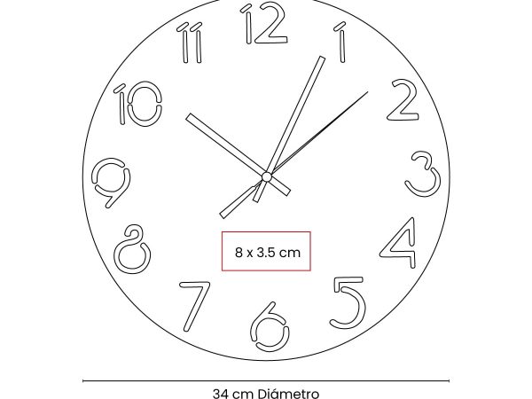 RELOJ QUARE - MK 018 C