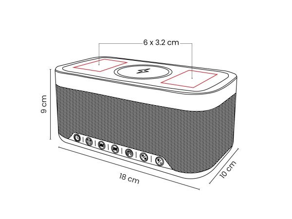 RELOJ-BOCINA MULTIFUNCIONAL CORY - MK 121 B