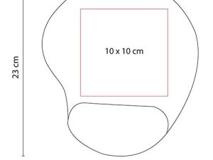 MOUSE PAD CON GEL - MOP 007 N