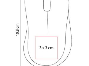 MOUSE INALÁMBRICO NEKAR - MOU 080 B