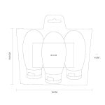 SET BOTELLAS DE VIAJE SIENA - PRO 116 MC