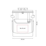 HIELERA-MOCHILA SEDANA - SIN 194 G