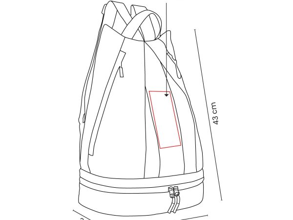 MOCHILA SACCA - SIN 416 N