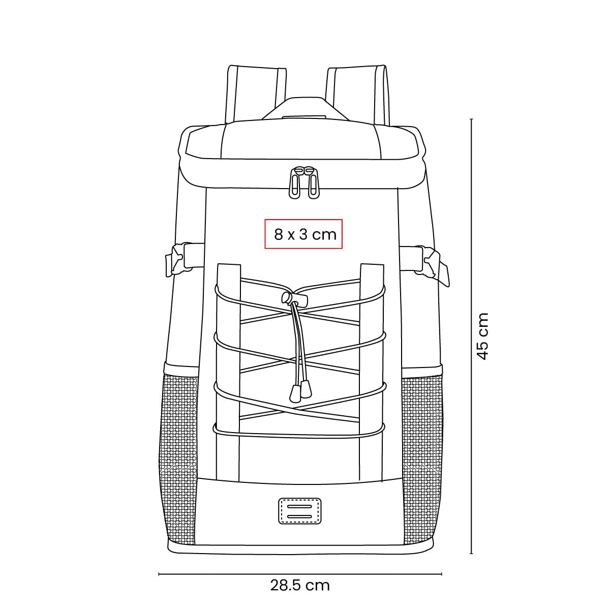 MOCHILA-HIELERA YUKÓN - SIN 553 G