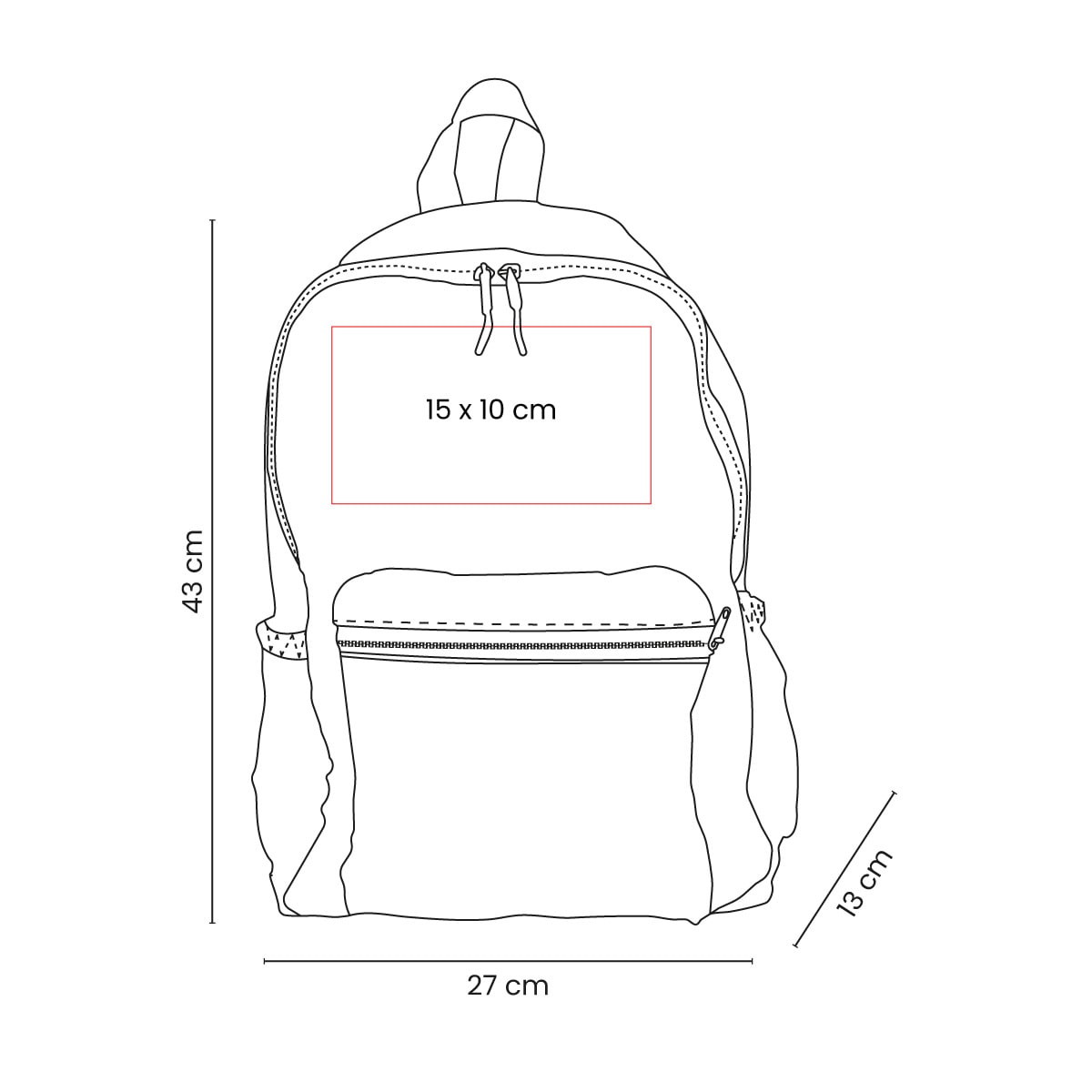 MOCHILA ALUS - SIN 575 - Imagen 2