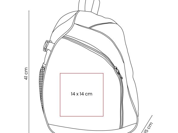 MOCHILA ASYME - SIN 578 N
