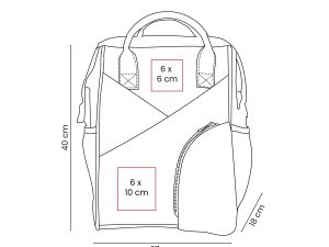 MOCHILA-LONCHERA VERTEX - SIN 583 G