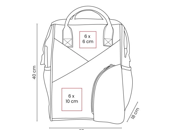 MOCHILA-LONCHERA VERTEX - SIN 583 G