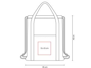 BOLSA-MOCHILA VATT GRIS - SIN 611 BE