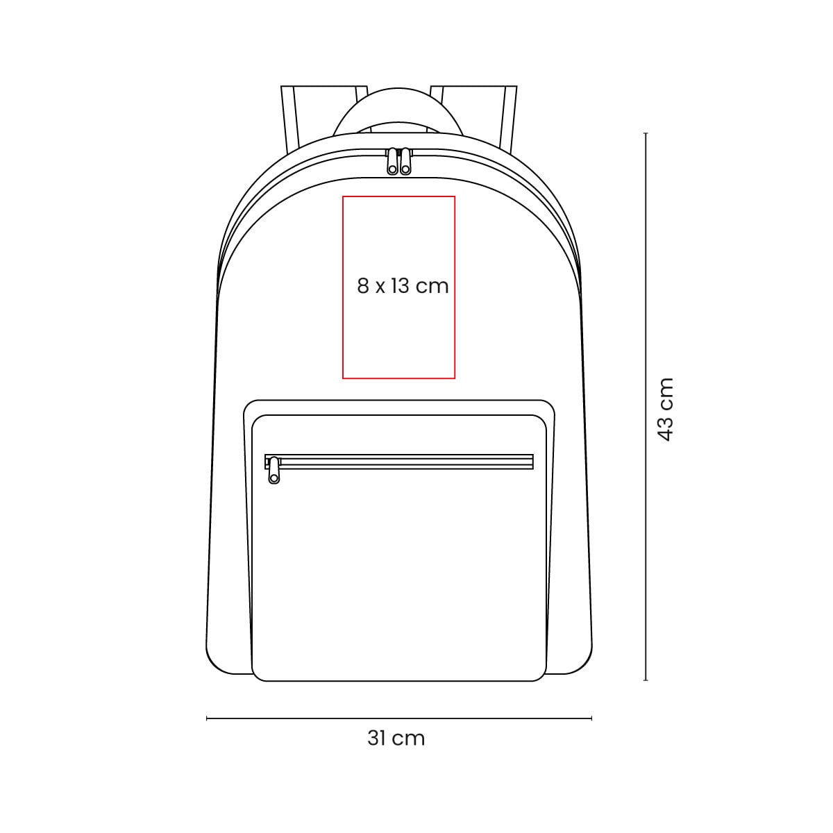 MOCHILA KELPIE - SIN 711 G