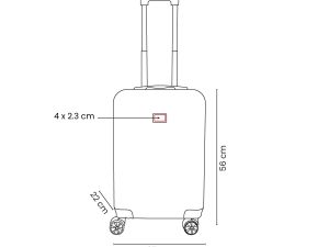 MALETA TROLLEY RUDDER - SIN 722 N