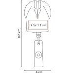 PORTA GAFETE DOCTOR - SLD 009 B - Imagen 2