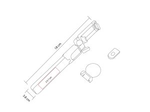 SELFIE STICK LITE - SLF 005 N
