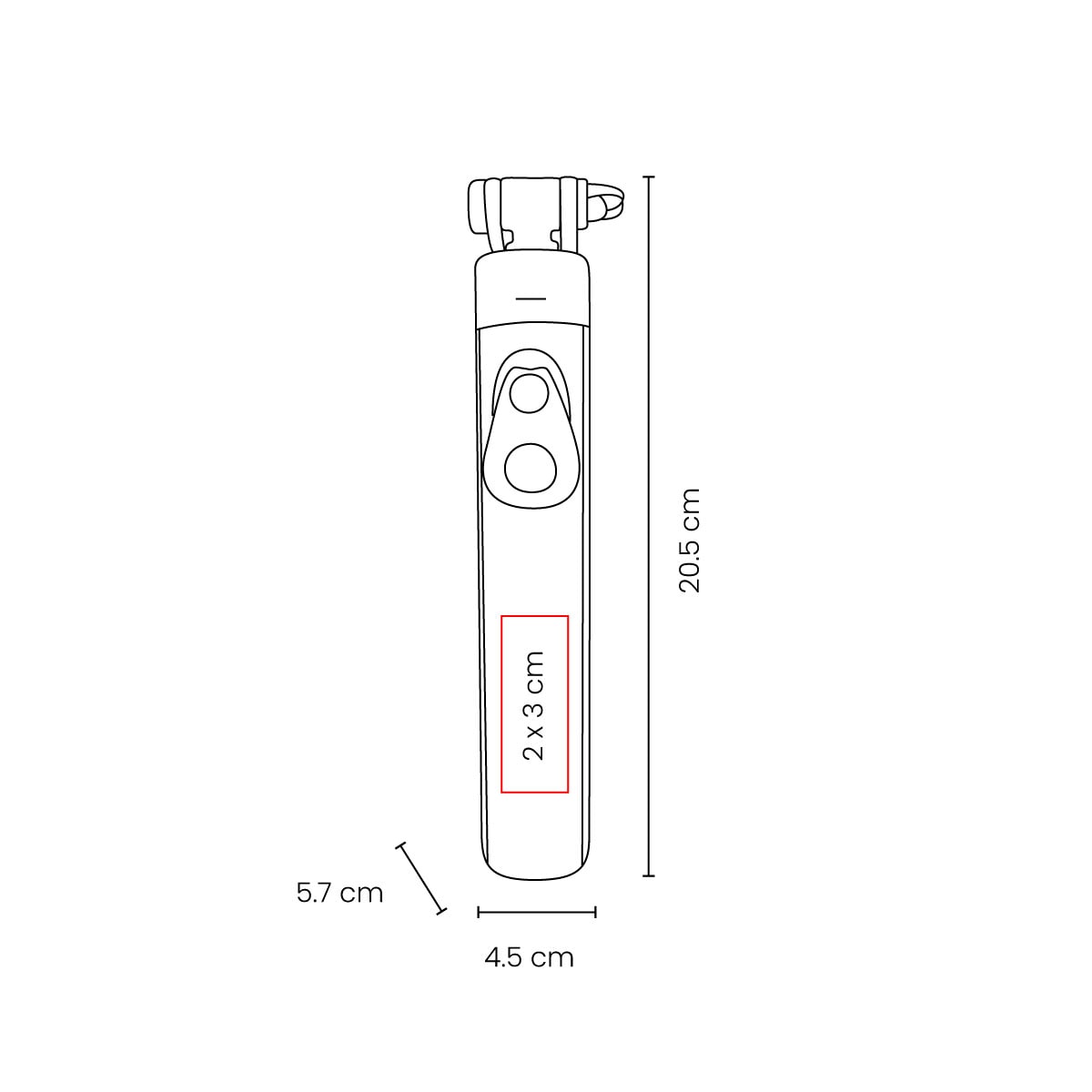SELFIE STICK SURAT - SLF 006 N